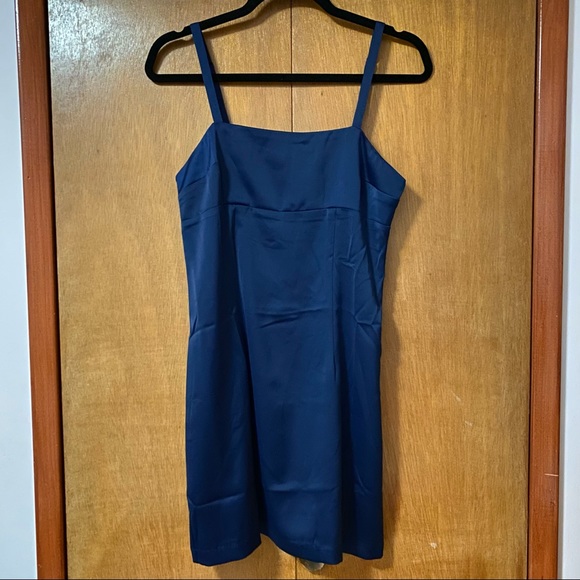 Urban Outfitters Straight Neck Slip Mini Dress - Picture 3 of 7